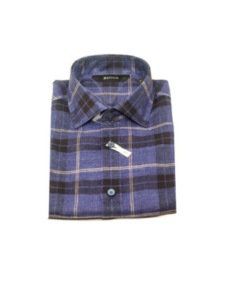 ZEGNA CHECK SHIRT